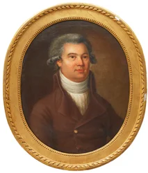 Portrait of Treasurer Pihl, Married to Mrs. Phil